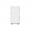 Poussoir ou poussoir inverseur Mosaic Easy-Led 6A 250V~ 1 module - blanc