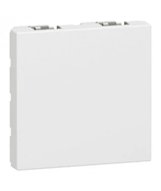 Obturateur Mosaic - 2 modules - finition blanc