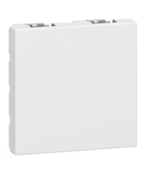 Obturateur Mosaic - 2 modules - finition blanc