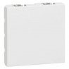 Obturateur Mosaic - 2 modules - finition blanc