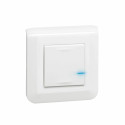 B - INTERRUPTEUR VARIATEUR CONNECTE MOSAIC WITH NETATMO SANS NEUTRE 5W A 300W -BLANC