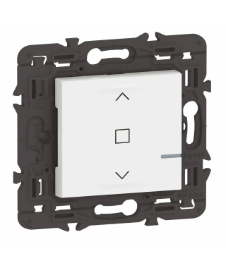 Interrupteur pour volet roulant connecté Mosaic with Netatmo sans plaque blanc