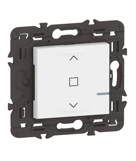 Interrupteur pour volet roulant connecté Mosaic with Netatmo sans plaque blanc