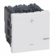 Variateur universel 2 fils 125W LED Mosaic blanc