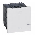 Variateur universel 2 fils 125W LED Mosaic blanc