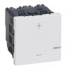 Variateur universel 2 fils 125W LED Mosaic blanc