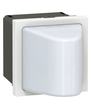 Hublot Mosaic 2 modules 230V~ pour 0,2W ou 1W - blanc