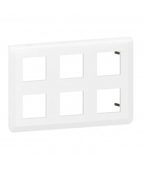 Plaque de finition Mosaic pour 2x3x2 modules blanc