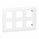 Plaque de finition Mosaic pour 2x3x2 modules blanc