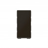 Interrupteur ou va-et-vient 10AX 250V~ Mosaic Easy-Led 1 module - noir mat
