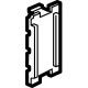Obturateur Batibox pour support référence 080253 et 080266 équipés de 6 modules