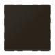 Interrupteur ou va-et-vient 10AX 250V~ Mosaic Easy-Led 2 modules - noir mat