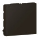 Obturateur Mosaic - 2 modules - finition noir mat