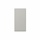 Interrupteur ou va-et-vient 10AX 250V~ Mosaic Easy-Led 1 module - alu