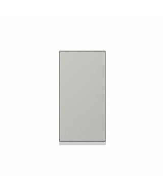 Interrupteur ou va-et-vient 10AX 250V~ Mosaic Easy-Led 1 module - alu
