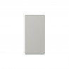 Interrupteur ou va-et-vient 10AX 250V~ Mosaic Easy-Led 1 module - alu