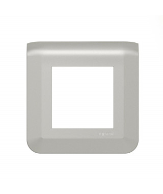 Plaque de finition Mosaic pour 2 modules alu