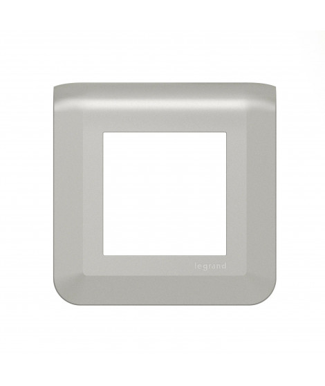 Plaque de finition Mosaic pour 2 modules alu