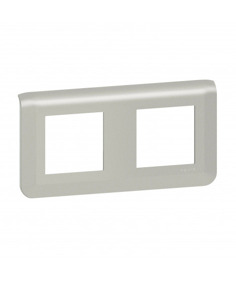Plaque de finition horizontale Mosaic pour 2x2 modules alu