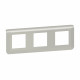 Plaque de finition horizontale Mosaic pour 3x2 modules alu
