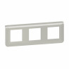 Plaque de finition horizontale Mosaic pour 3x2 modules alu