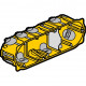 Boîte multipostes Eco Batibox 3 postes 6 à 8 modules - profondeur 40mm