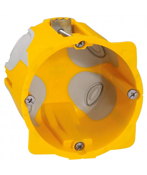 Boîte étanche monoposte Eco Batibox diamètre 67mm ou 2 modules - profondeur 50mm