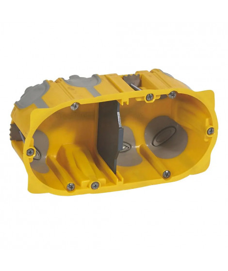 Boîte multipostes Eco Batibox 2 postes ou 4 à 5 modules - profondeur 50mm