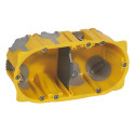 Boîte multipostes Eco Batibox 2 postes ou 4 à 5 modules - profondeur 50mm