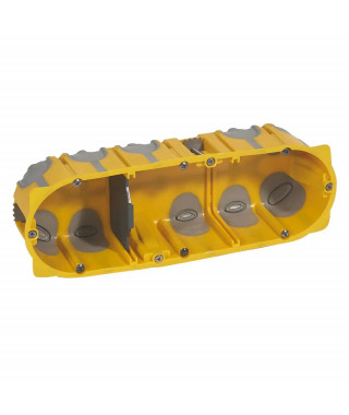 Boîte multipostes Eco Batibox 3 postes ou 6 à 8 modules - profondeur 50mm