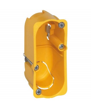 Boîte monoposte Batibox cloisons sèches pour 1 module - profondeur 40mm