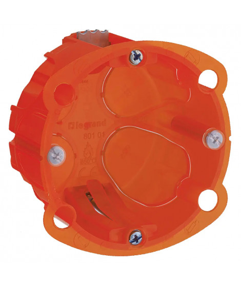 Boîte multimatériaux Batibox 1 poste - profondeur 40mm