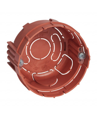 Boîte monoposte Batibox maçonnerie Ø67mm avec vis - profondeur 40mm