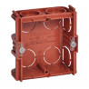 Boîte monoposte Batibox maçonnerie carrée associable - profondeur 30mm