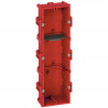 Boîte multiposte Batibox maçonnerie 3 postes ou 6 à 8 modules - profondeur 40mm