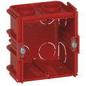 Boîte monoposte Batibox pour maçonnerie 1 poste carrée associable profondeur 50