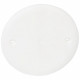 Couvercle universel rond Batibox Ø85mm pour boîte 1 poste