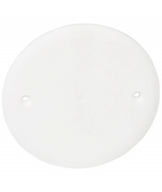 Couvercle universel rond Batibox Ø85mm pour boîte 1 poste