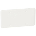 Couvercle universel Batibox pour boîte Batibox 2 postes 155x85mm