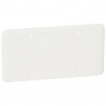 Couvercle universel Batibox pour boîte Batibox 2 postes 155x85mm
