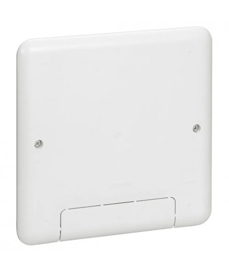 Boîtier Batibox multimédia 1x5 modules maximum 142x142mm