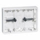 Cadre saillie prof. 46mm Mosaic pour 2x6