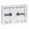 Cadre saillie prof. 46mm Mosaic pour 2x6