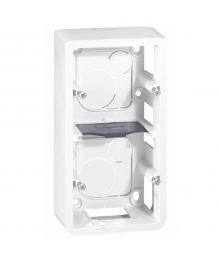 Cadre Mosaic pour 4 modules montage vertical - profondeur 40mm