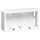 Cadre saillie prof.40mm Mosaic pour 4