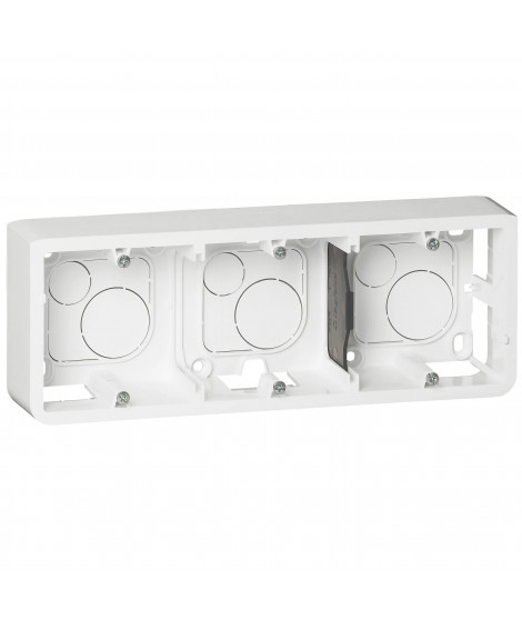 Cadre Mosaic pour 6 modules montage horizontal - profondeur 40mm