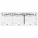 Cadre Mosaic pour 6 modules montage horizontal - profondeur 40mm