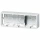 Cadre Mosaic pour 6 modules montage horizontal - profondeur 40mm