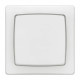 Transformeur simple Appareillage Saillie complet blanc