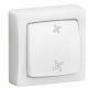 Commande de VMC Appareillage saillie complet blanc